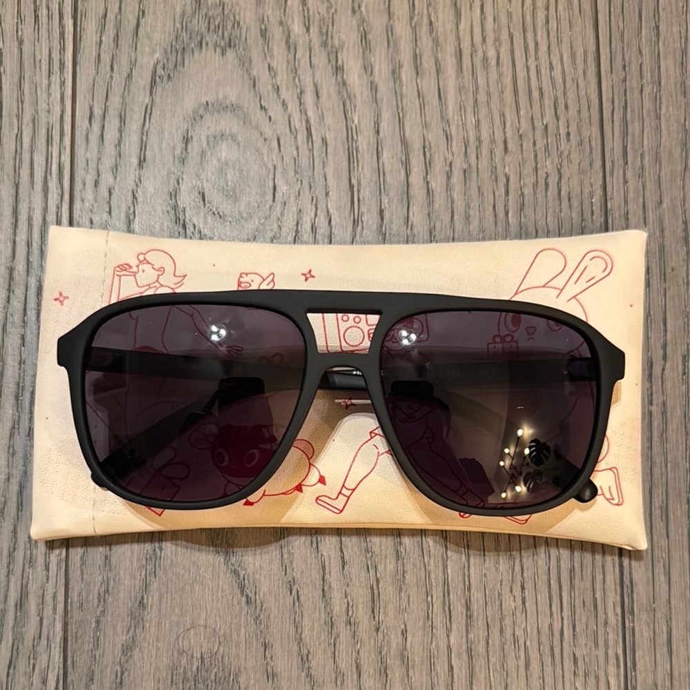 Sunnies Sunglasses - Remo - Charcoal